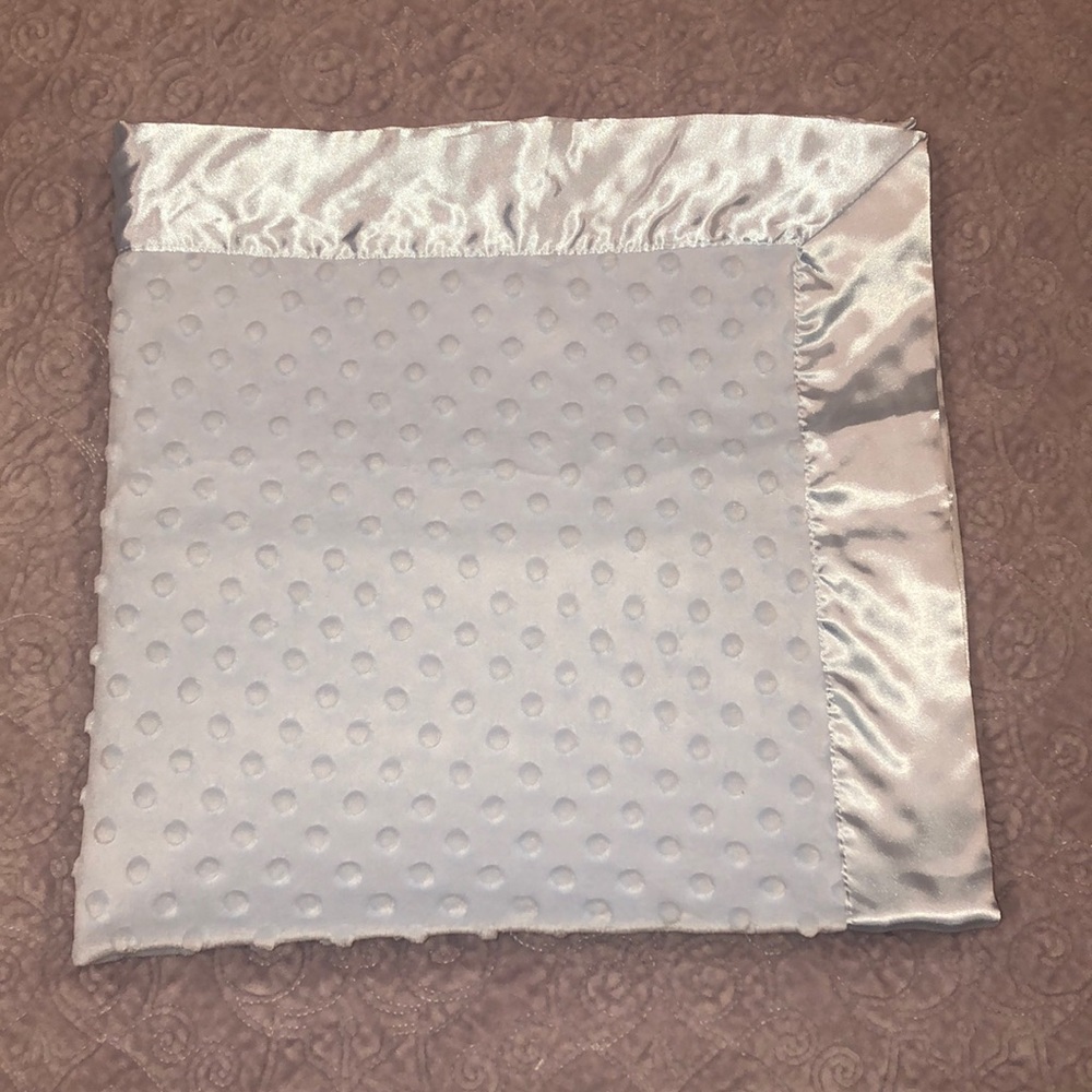 Light Blue Bearington Baby Blanket